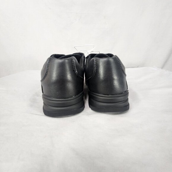 The Children's Place Boys Black Loafer Hook and Loop Strap Size 6 Casual Church - Picture 4 of 8